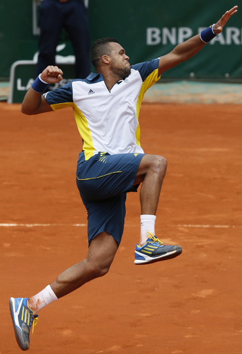 ツォンガ快勝で2回戦へ、全仏オープン