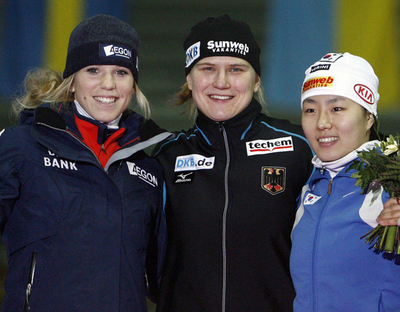 ウォルフ W杯エルフルト大会・女子500メートルで2日連続優勝