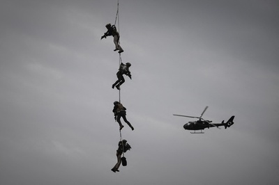 【今日の1枚】特殊作戦の訓練中 フランス