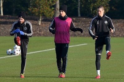 チェルシーが最終調整、11日にステアウア戦 欧州CL