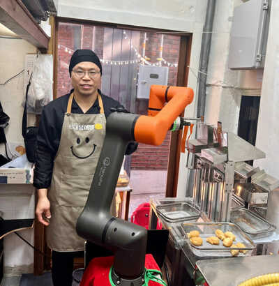 韓国の飲食業界で注目されるロボット…ソウルに「たい焼きロボ」も