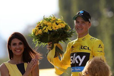 フルーム「チームメートに感謝」、自身3度目のツール総合優勝