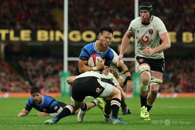 日本、最終盤の失点でウェールズに逆転負け ラグビーテストマッチ