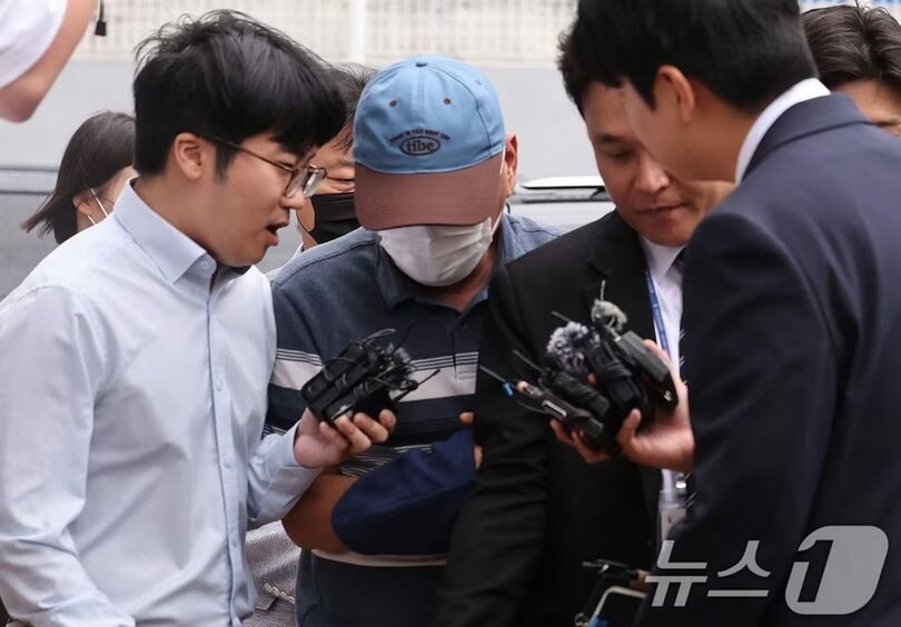 公務上秘密漏えいと証拠隠滅などの疑いが持たれている担当強力班長の警監(c)news1