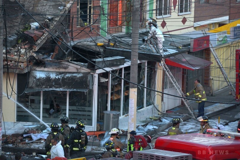 小型機がパン店に墜落、4人死亡 コロンビア首都