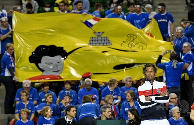 錦織を欠く日本、強豪フランスにシングルス2連敗 デ杯