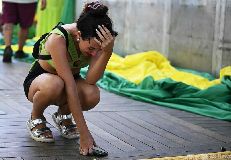 ブラジル敗退決定、母国のファンは落胆し涙 カタールW杯