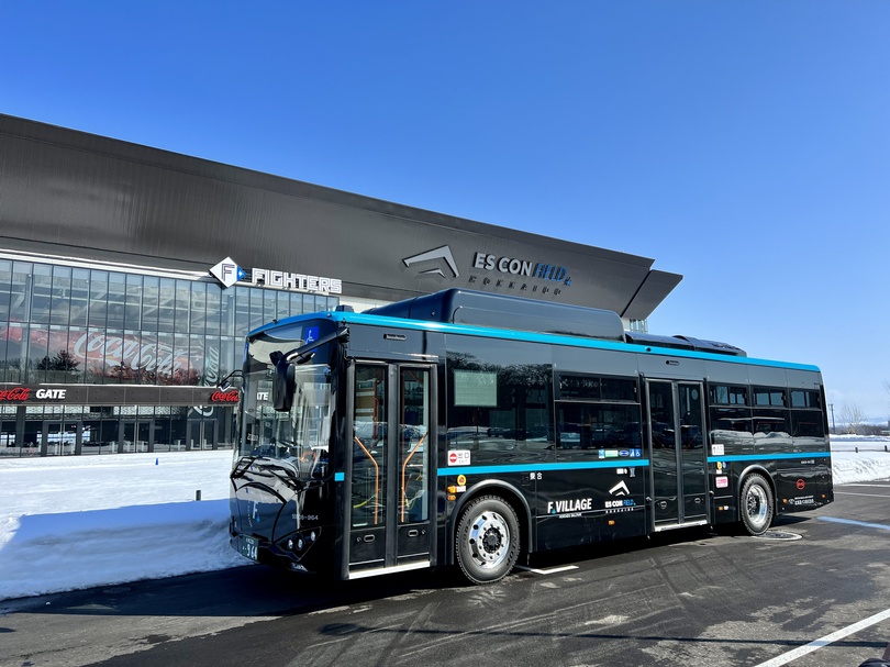 BYD、北海道でEVバスを初納車