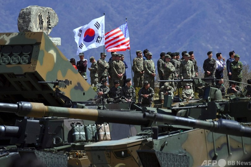 在韓米軍駐留費負担、13.9%増で合意 韓国発表
