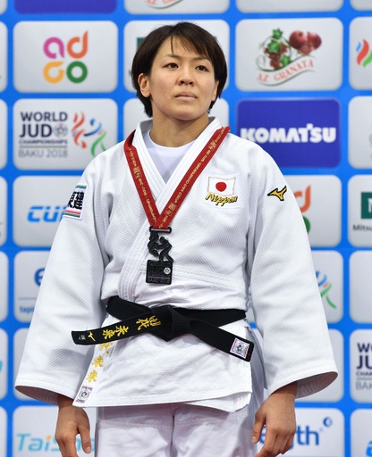田代と藤原、男女2階級で銀メダル 世界柔道選手権 写真5枚 国際