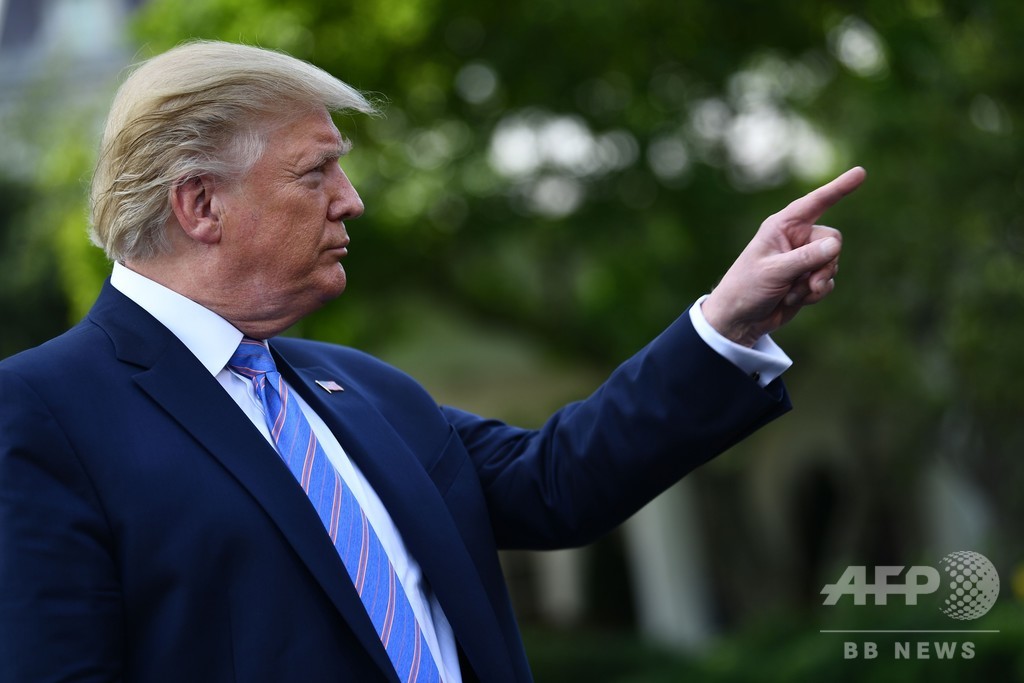トランプ氏 「金委員長は私を失望させたくない」、北のミサイル発射重視せず トランプ氏 「金委員長は私を失望させたくない」、北のミサイル発射重視せず