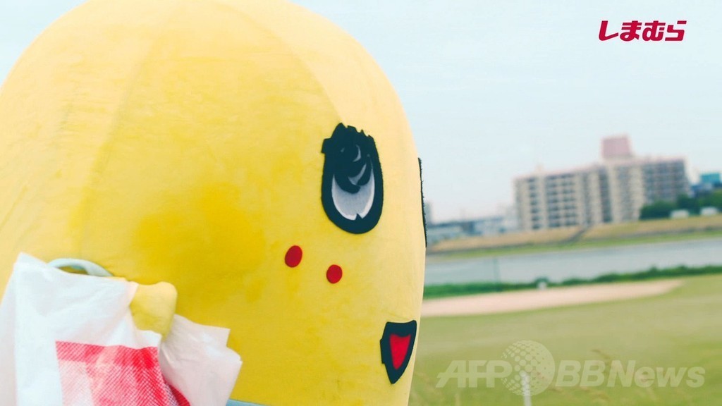 「しまむら」新CMにふなっしーを起用、機能性商品「ファイバードライ」をPR