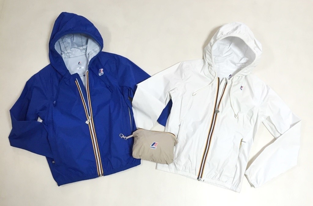 「ケーウェイ」雨の日を彩るナイロンパーカー