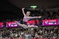 第50回世界体操競技選手権、女子個人総合決勝。演技に臨むロシア体操連盟（RGF）のアンジェリーナ・メルニコワ（2021年10月21日撮影）。(c)Charly TRIBALLEAU / AFP