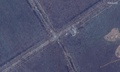 ウクライナ東部バフムートの破壊された幹線道路のインターセクションを捉えた衛星画像。マクサー・テクノロジーズ提供（2023年1月4日撮影、5日提供）。(c)AFP PHOTO / SATELLITE IMAGE ©2023 MAXAR TECHNOLOGIES