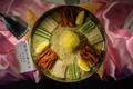 北朝鮮の首都平壌で開催された料理コンテストに出品された、ジャガイモ粉で作った冷麺（2019年2月13日撮影）。(c) Ed JONES / AFP