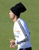 バルデベバス（Valdebebas）のトレーニング施設で練習に臨むレアル・マドリード（Real Madrid）のクリスティアーノ・ロナウド（Cristiano Ronaldo、2013年11月22日撮影）。(c)AFP/GERARD JULIEN
