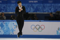 ソチ冬季五輪、フィギュアスケート男子シングル・フリースケーティング（FS）。演技に臨む閻涵（Yan Han、ハン・ヤン、2014年2月14日撮影）。(c)AFP/ADRIAN DENNIS