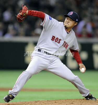 レッドソックス 読売ジャイアンツに快勝 写真13枚 国際ニュース：AFPBB