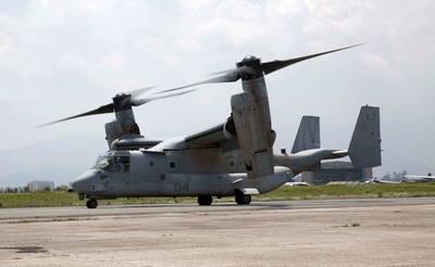 オスプレイ着陸失敗で1人死亡、21人搬送 米ハワイ