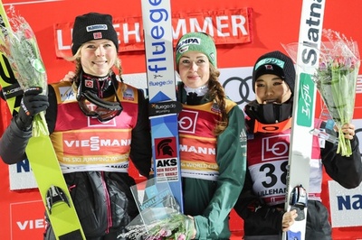 高梨沙羅、開幕戦は3位 ジャンプW杯女子