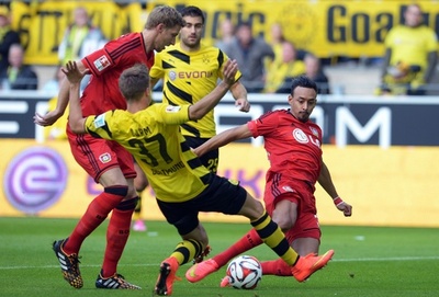 レバークーゼンがドルトムントに快勝、リーグ最速9秒で先制点