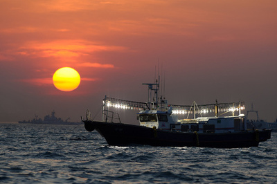 ロシア極東冲で沈没の韓国漁船、新たに6遺体を収容