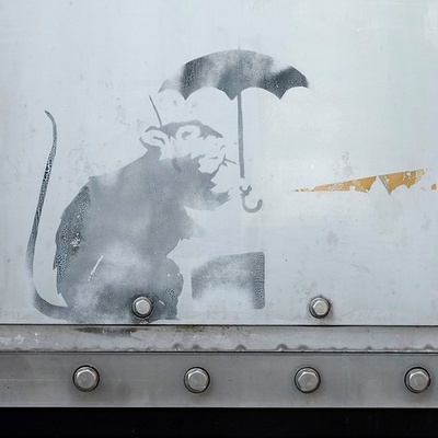 バンクシー作品で過去最高額 猿の議会 絵画に13億円 写真7枚 国際ニュース Afpbb News