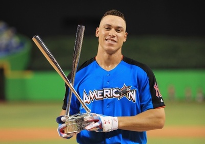 ヤンキースのジャッジが本塁打競争制す、ルーキーの優勝は史上初