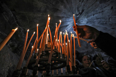 【今日の1枚】キャンドルライト厳かに