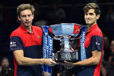 エルベール/マウー組がATPファイナルズ優勝、失セット0の完全V