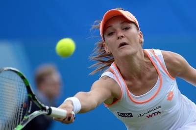 第1シードのラドワンスカ、3年連続の初戦敗退 エイゴン国際