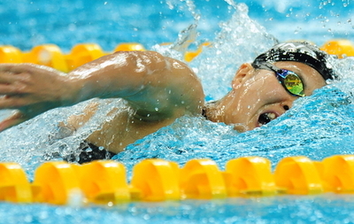 柴田 女子800メートル自由形予選落ち