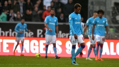 マルセイユ、欧州CL遠のく手痛いドロー PSGカヴァーニは得点記録を更新