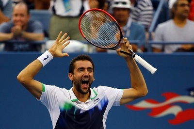 チリッチがフェデラー破る、錦織との決勝へ 全米オープン