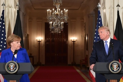 米独首脳会談、鉄鋼輸入制限・イラン核問題で溝埋まらず