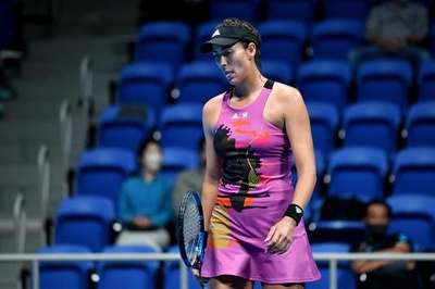 元世界ランク1位ムグルサ、またも早期敗退 東レPPO