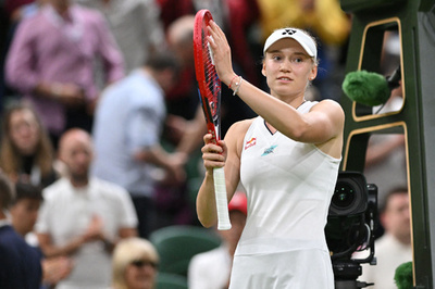 前回女王ルバキナが快勝で4回戦進出 ウィンブルドン