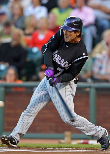 松井稼頭央 先発出場で2安打