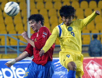 ＜サッカー 欧州選手権2008・予選＞カザフスタン セルビアを破り大会初勝利 - カザフスタン