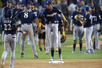 ブルワーズがドジャース零封、アルシアの2戦連続弾で戦績2勝1敗