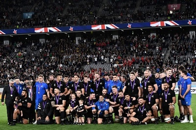 オールブラックスが有終3位、ハンセンHCの花道を飾る ラグビーW杯