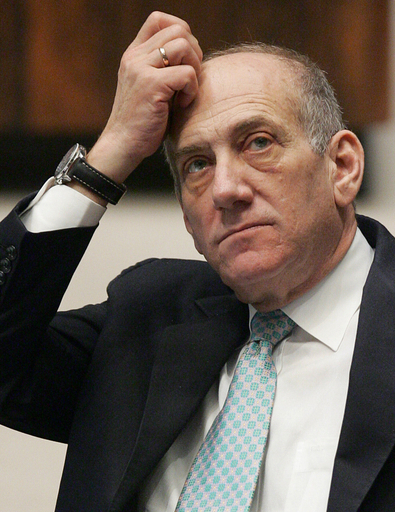 オルメルト首相に汚職疑惑 - イスラエル