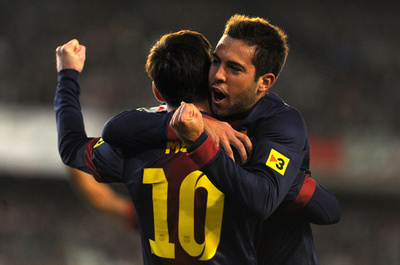 メッシが年間最多得点記録を更新、バルサはベティスに勝利