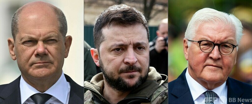 ゼレンスキー氏、独首相・大統領をウクライナに招待