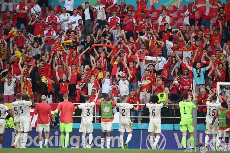 ベルギー欧州選手権16強入り デ・ブルイネが1G1Aの活躍 写真10枚 国際ニュース：AFPBB News