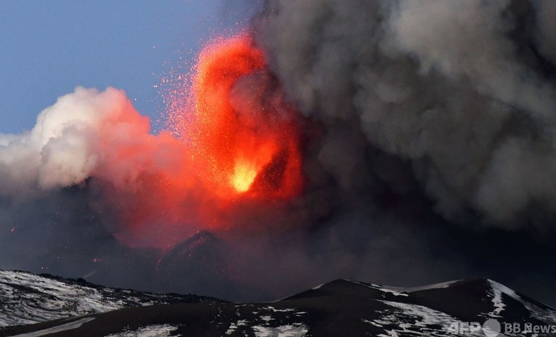 伊エトナ山が噴火 周辺地域に危険なし 写真6枚 国際ニュース Afpbb News