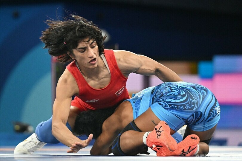 計量失格の印レスリング選手が引退 パリ五輪