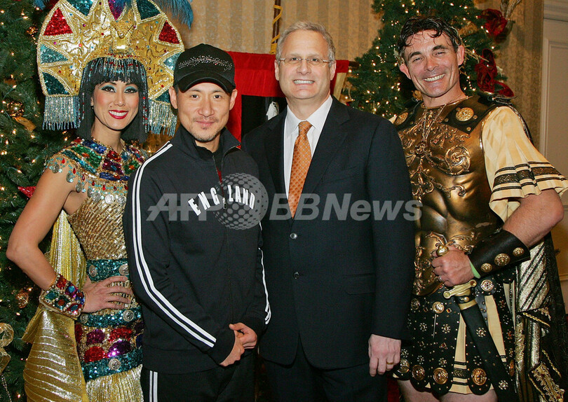 香港スターのジャッキー・チュン、ショー出演を控えラスベガスに到着