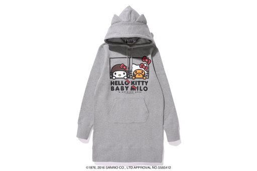 入手困難 未使用品 アベイシングエイプ サンリオ キティちゃん×ベビーマイロ ア ベイシング エイプ(R)×ハローキティ」コラボコレクション 写真13枚